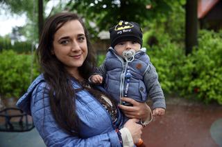 Łukaszek zbiera na nową rączke