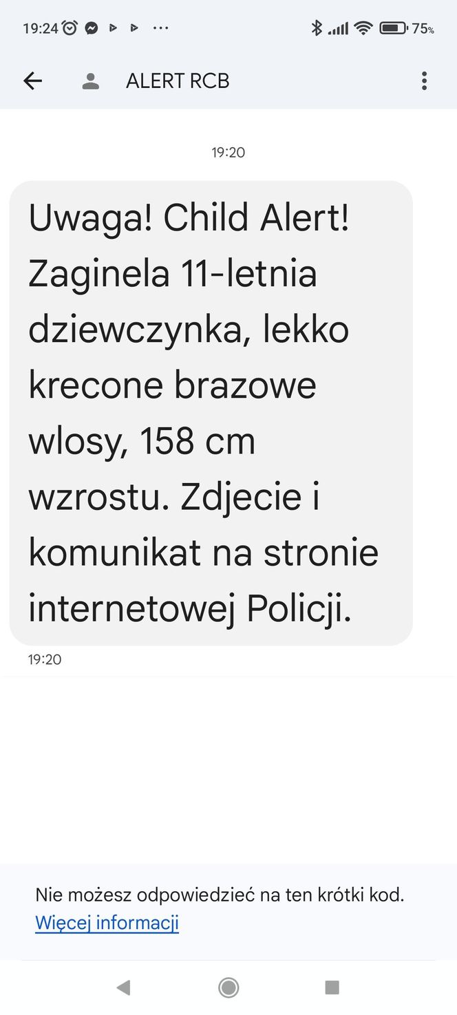 Trwają intensywne poszukiwania 11-letniej Patrycji