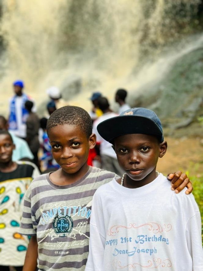 Łukasz Lis w Afryce