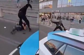 Brutalna bójka na Dworcu Centralnym. Wszystko widać na nagraniu	