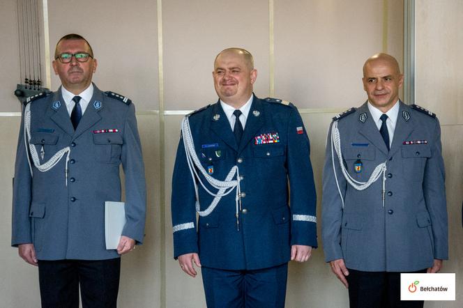 Policja w Bełchatowie ma nowego komendanta. Dotychczasowy będzie pełnił służbę po sąsiedzku