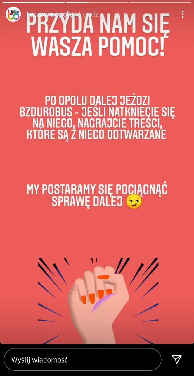 Opole. Tęczowe Opole prosi o pomoc