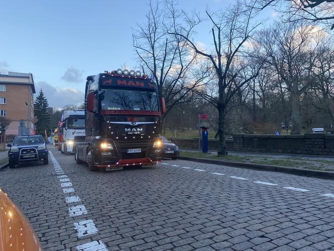 Protest przewoźników 