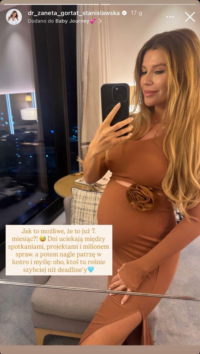 Żaneta Gortat-Stanisławska pokazała ciążowy brzuszek