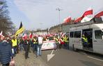 Protest rolników w Pomorskiem. Blokady na drogach krajowych i w centrum Gdańsk