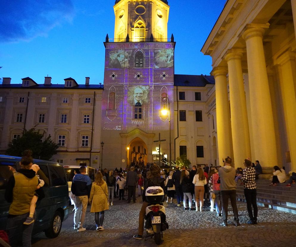 Wyjątkowa iluminacja na Wieży Trynitarskiej w Lublinie! 