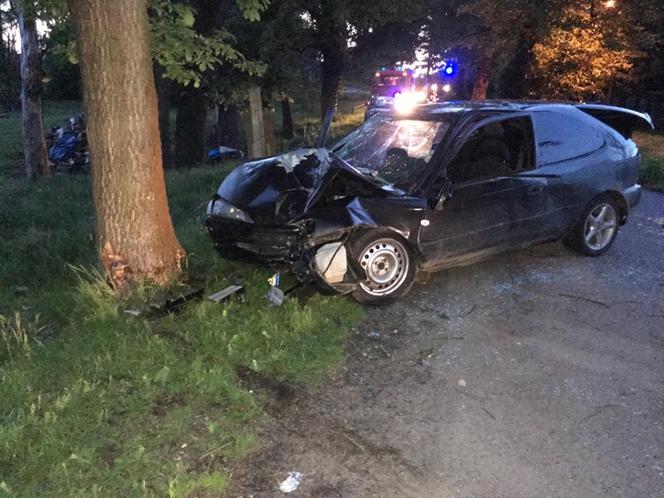 Wypadek w miejscowości Dłużec