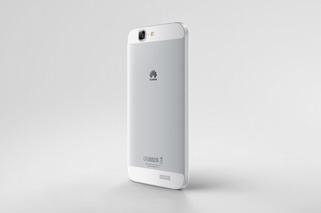 Huawei Ascend G7_Single_Silver Back Face Angle_Hi res