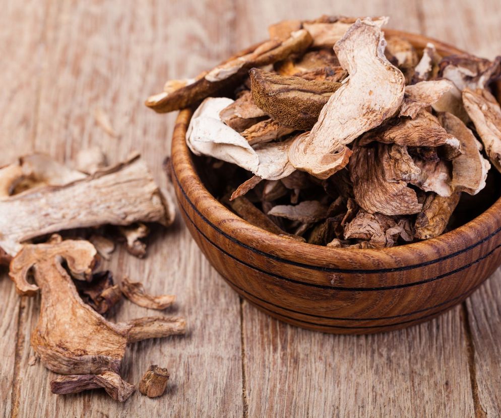 moczenie suszonych grzybów