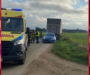 Jechał skuterem, zderzył się z ciężarówką. Nie żyje 14-latek