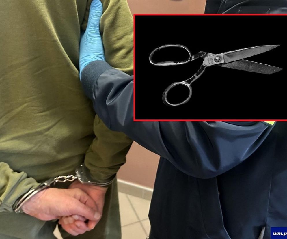 Straszny finał balangi. Mirosław chwycił za nożyczki i wbił w szyję gospodarza