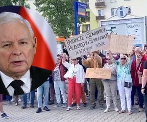 Kaczyński pojechał do Płocka. Nieprzyjemny incydent, straszne krzyki [WIDEO]
