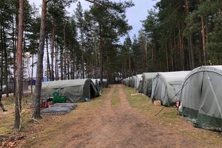 W gminie Michałowo stacjonuje wojsko. Obóz nad Zalewem Siemianówka