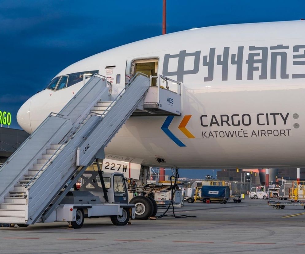 nowe połączenie czarterowe all-cargo pomiędzy chińskim miastem Chengdu a Katowice Airport