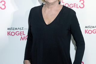 Małgorzata Rożniatowska na planie 3. części filmu Kogel-Mogel.