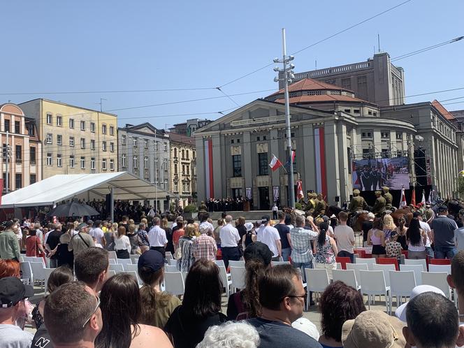 Katowice. Uroczystość przyłączenia Górnego Śląska do Polski