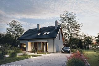 Projekt domu A115 Dla rodziny - wizualizacje, plany, rysunki, propozycje aranżacji