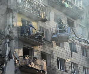 Ponad 440 dronów i 32 rakiet użyła Rosja ostatniej nocy do ataków na Kijów