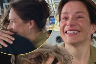 Serce pęka! Anna Dereszowska zalała się łzami na lotnisku: „Nasze Słonko wyleciało w świat”