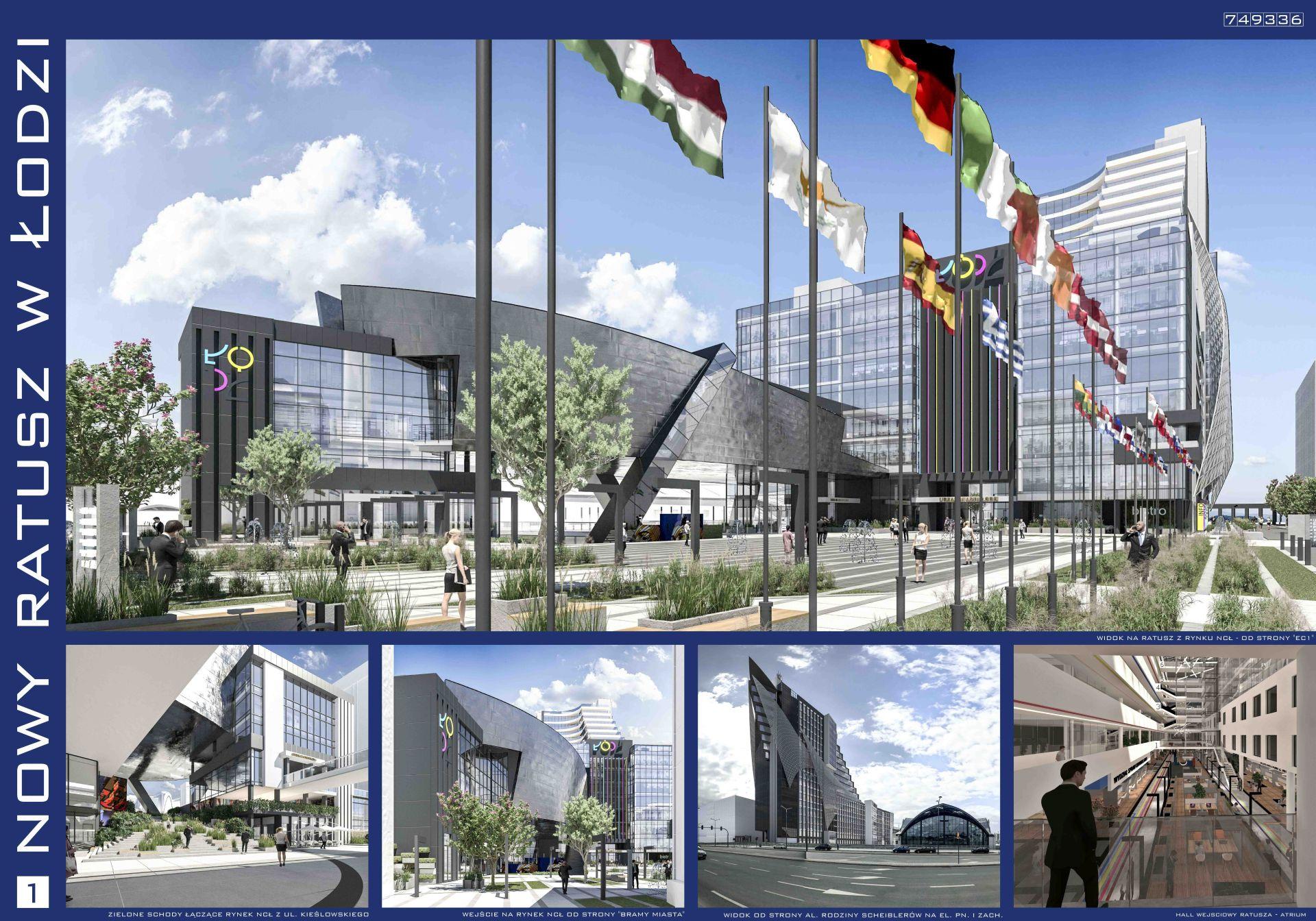 Nowy Ratusz w Łodzi: wyniki konkursu