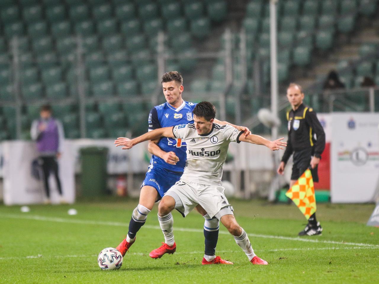 Lech Poznań przegrał z Legią Warszawa 2:1! Zwycięska bramka padła w 90. minucie! [FOTO]