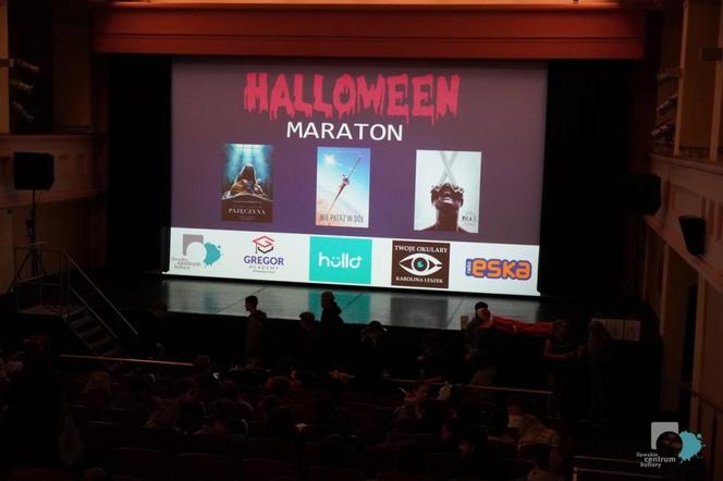 Pełna sala strasznych widzów na maratonie halloweenowym w iławskim kinie!