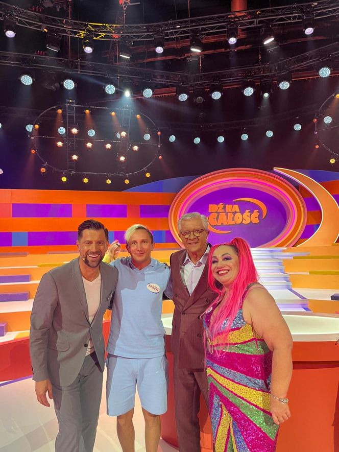 Patrycja Neodym w teleturnieju Idź na całość