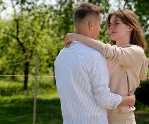 M jak miłość odc. 1881. Franka (Dominika Kachlik), Paweł (Rafał Mroczek)