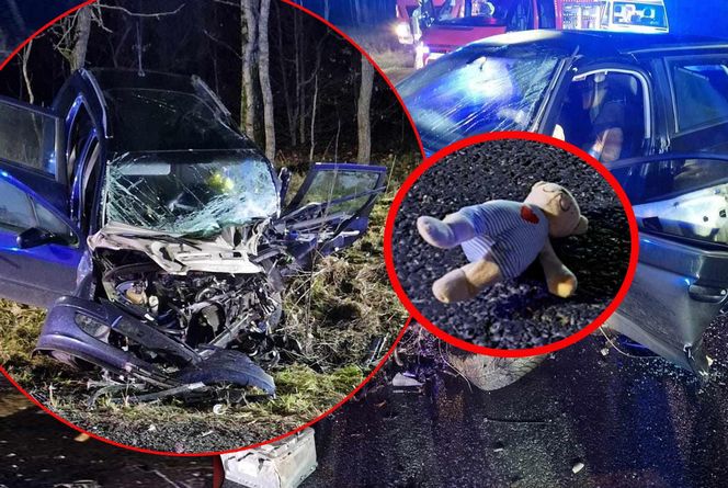 Śmiłowo. 41-latka ofiarą śmiertelnego wypadku. Trzy inne osoby ranne w zderzeniu audi i peugeota 