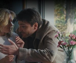 M jak miłość odc. 1877. Dima (Michaił Pszeniczny), Julia (Marta Chodorowska)