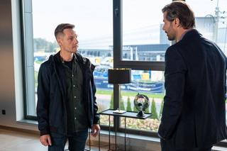 M jak miłość odc. 1712. Paweł (Rafał Mroczek), Sowiński (Konrad Jałowiec) - ojciec Filipa