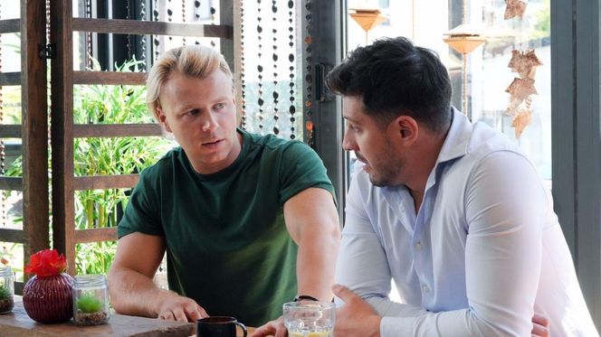 Barwy szczęścia odc. 3249. Justin (Jasper Sołtysiewicz), Patryk (Konrad Skolimowski)