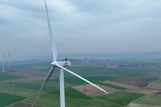 Farma wiatrowa Gamów w powiecie raciborskim