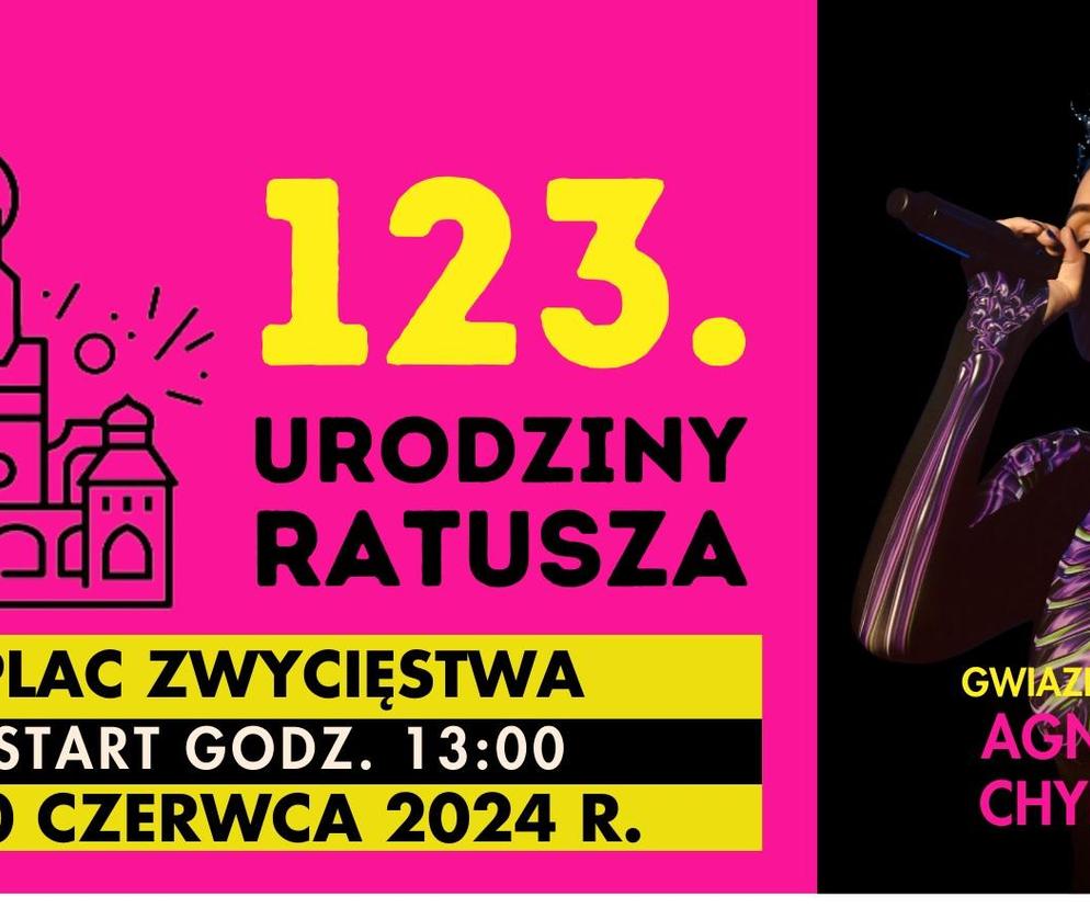 123. urodziny słupskiego Ratusza 