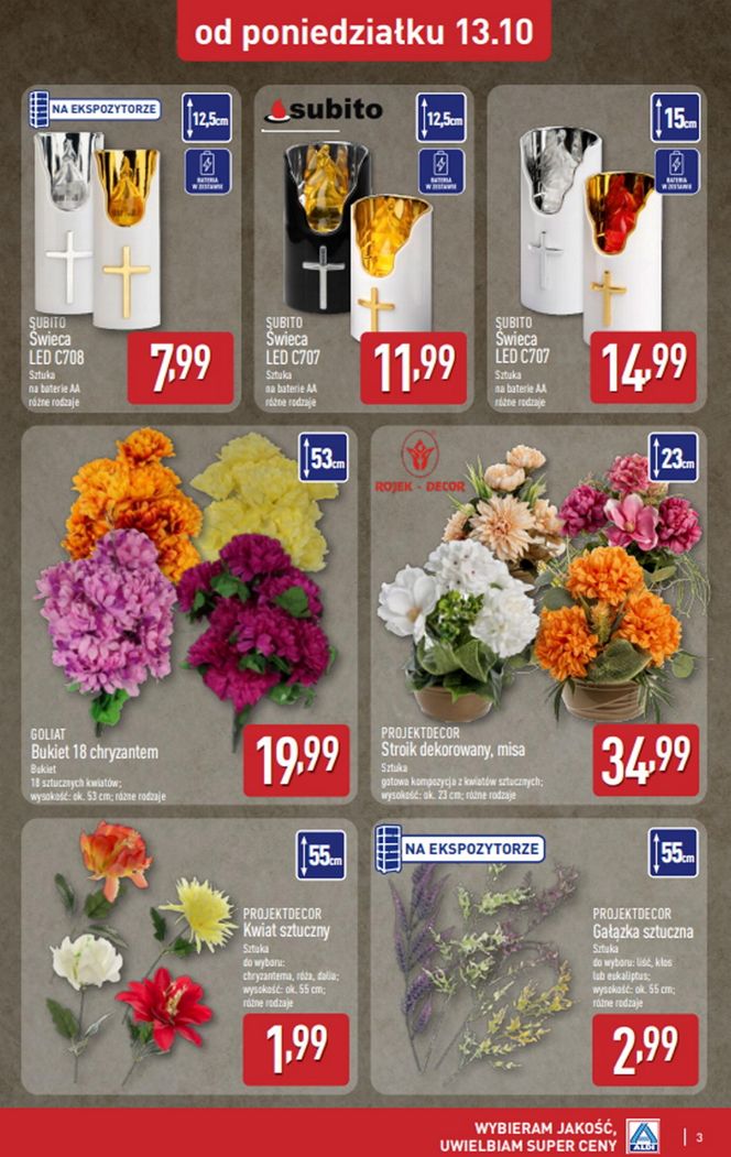 Aldi na Wszystkich Świętych
