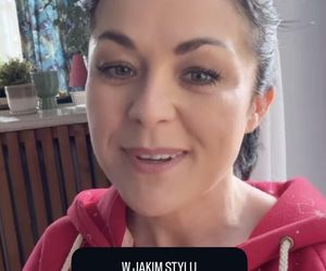 M jak miłość po wakacjach. Kinga (Katarzyna Cichopek) na planie