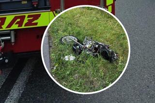 Tragedia na DK-19. Motocyklista zderzył się z ciężarówką!