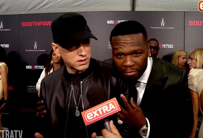 50 Cent przerywa wywiad z Eminemem