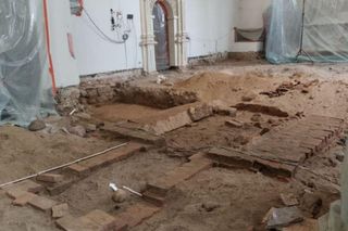 Odkrycie w kościele w Cegłowie (pow. miński)