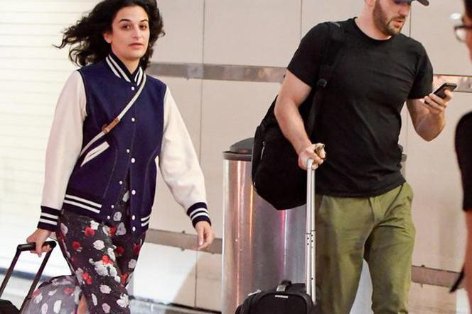 Chris Evans i Jenny Slate