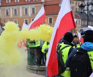 Protest rolników 20 marca w Lublinie. Przeszli ulicami miasta pod LUW