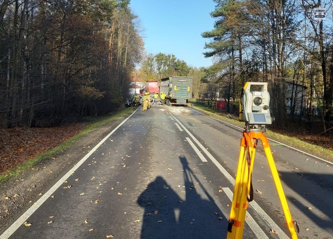 Tragiczny wypadek w Piasku. Zginął kierowca