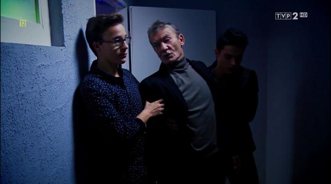 Barwy szczęścia, odc. 2045. Kajtek (Jakub Dmochowski), Stefan (Krzysztof Kiersznowski)