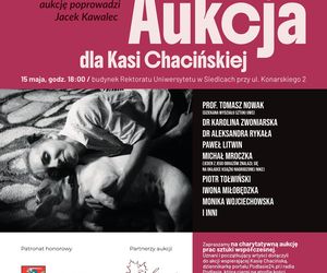 Charytatywna aukcja obrazów na rzecz Katarzyny Chacińskiej
