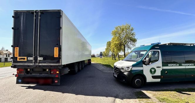 Greccy kierowcy manipulowali czasem pracy. Na DK 2 zatrzymała ich Siedlecka ITD