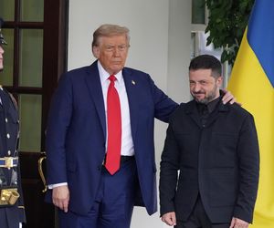 Trump i Zełeński w Białym Domu