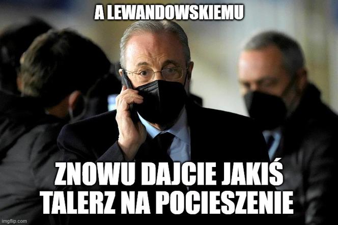 Lewandowski bez Złotej Piłki memy