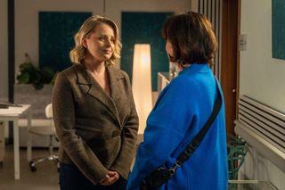 M jak miłość odc. 1870. Judyta (Paulina Chruściel), Marysia (Małgorzata Pieńkowska)