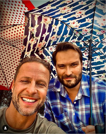 Barwy szczęścia. Sebastian (Marek Krupski), Damian (Michał Lesień)