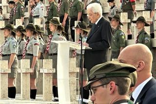 Delegacja województwa pod Monte Cassino. To było hołd złożony bohaterom